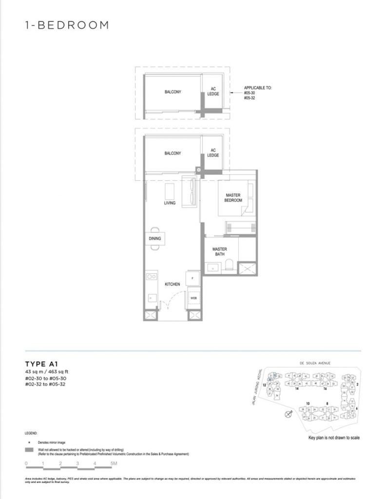 Verdale-1Br-TypeA1-463sf