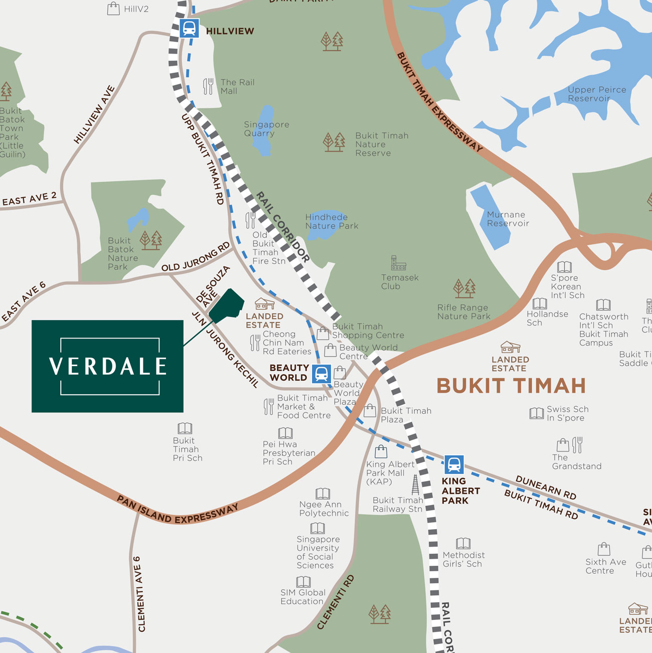 Verdale-Location-Map